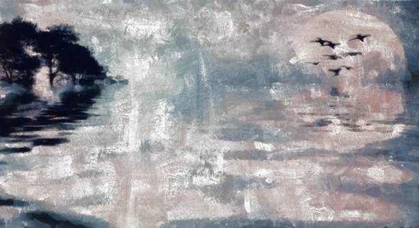 istock Flock of birds 1283564034