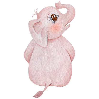 Ilustrasi Warna Air Duduk Bayi Gajah Yang Lucu Karakter Ilustrasi Anakanak Ilustrasi Stok Ilustrasi Warna Air Duduk Bayi Gajah Yang Lucu Karakter Ilustrasi Anakanak Ilustrasi Stok