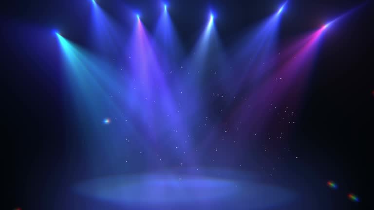 Spotlight Stage Background 4K