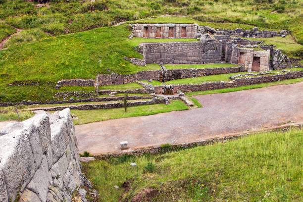 istock Tambo or Tampu Machay, Inca ruins in Cusco or Cuzco town 1283580381