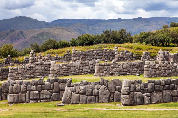 istock Sacsayhuaman, Inca ruins in Cusco or Cuzco town, Peru 1283581563