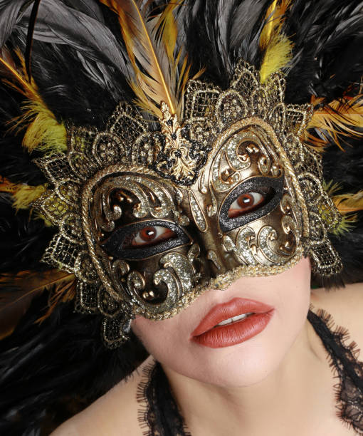 istock Baroque dresses and masks in Venice 1283593110
