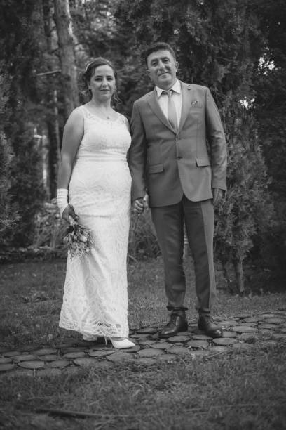 istock Mature adult couple’s wedding 1283593158