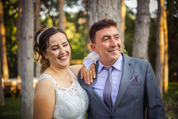 istock Mature adult couple’s wedding 1283593259
