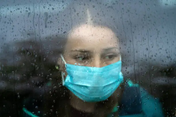 Photo of Sullen Young Woman in a Car