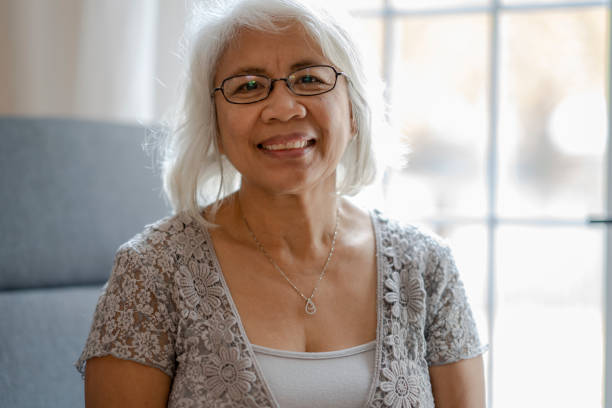 istock Senior woman in her home 1283608666