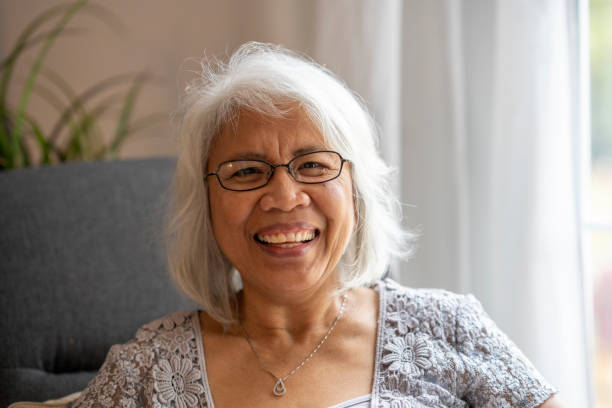 istock Senior woman in her home 1283608671
