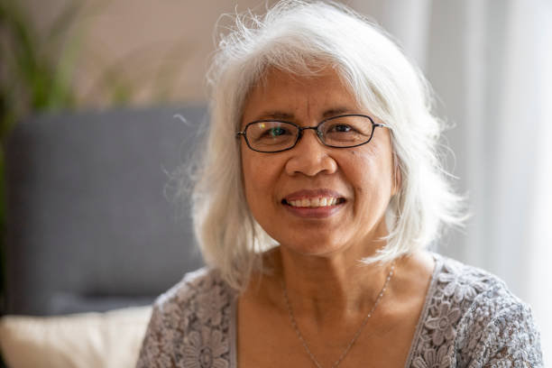 istock Senior woman in her home 1283608687