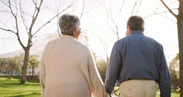 istock Walking into to the sunset with my soulmate 1283628360
