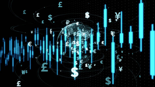 istock Financial technology concept. Fintech. Online banking. Foreign exchange. 1283633794
