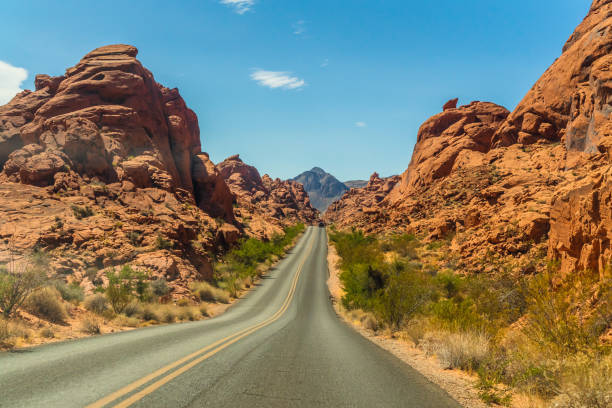 istock Hiking in Valley of Fire in Nevada 1283637185
