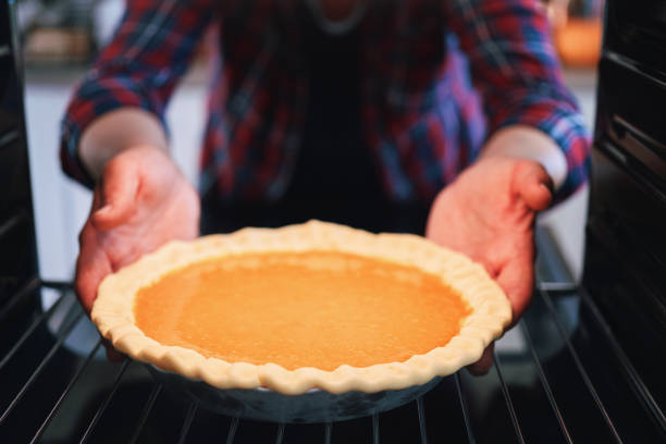 istock Preparing Pumpkin Pie for the Holidays 1283637948