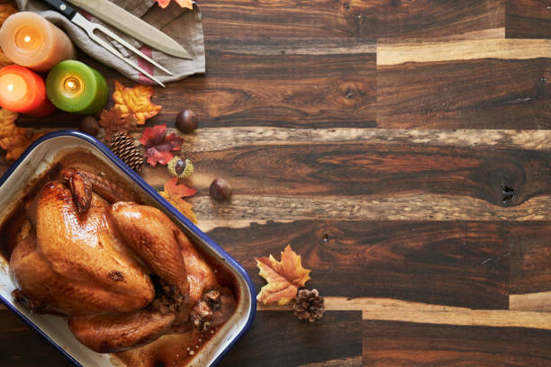istock Traditional Holiday Stuffed Turkey Dinner 1283637994