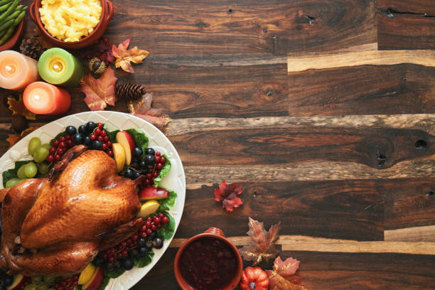 istock Traditional Holiday Stuffed Turkey Dinner 1283638006