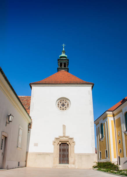 istock Church in Szekesfehervar, Hungary 1283665699