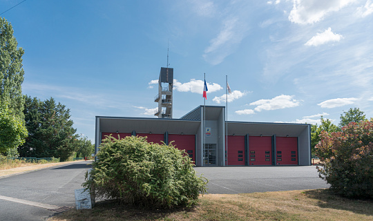 The fire station for the town of Avione, France