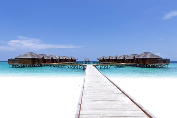 istock water bungalows at maldivian island 1283666629
