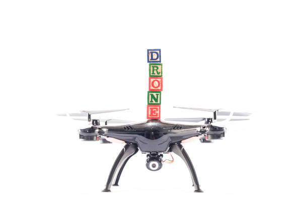 istock Modern Technology Copter closeup Aircraft Drone 1283669079