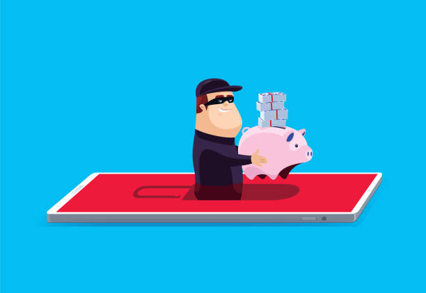 Bank Robber Cartoon Stock Photos, Pictures & Royalty-Free Images - iStock