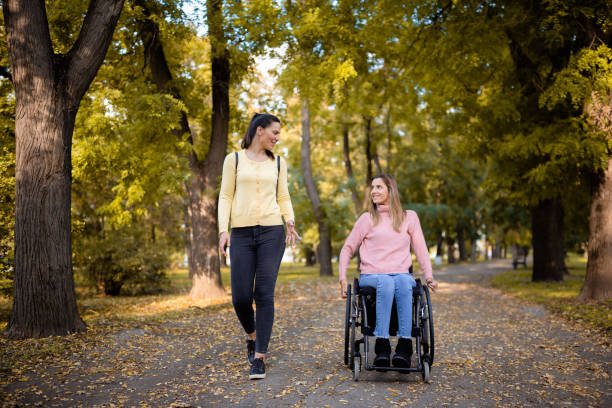 istock Girlfriends spending leisure time together in public park 1283674751