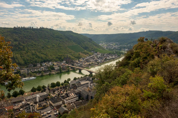 istock Bernkastel-Kues and his surroundings, with the river Mosel 1283676739