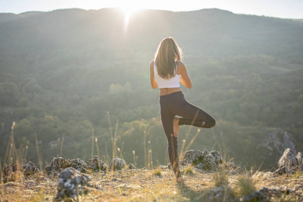 istock Yoga and meditation in the nature 1283679246