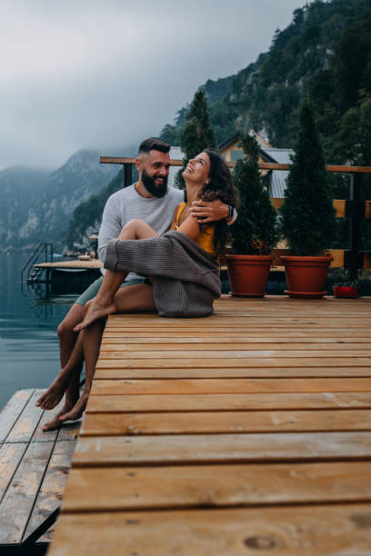 istock Finding something beautiful to look at together 1283684097