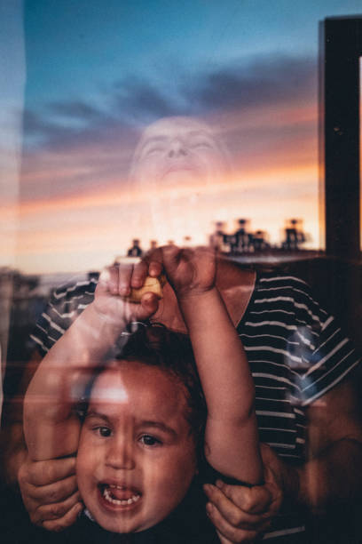 istock Grandmother and grandson 1283684877