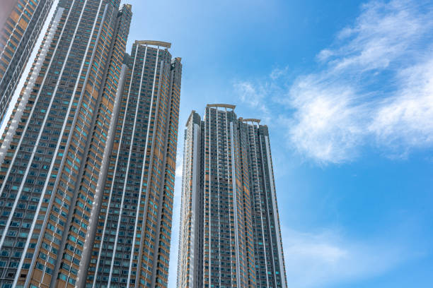istock Housing in West Kowloon, Hong Kong 1283688332