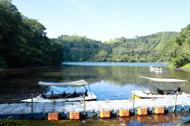 istock Boating at Pookkode  lake, Wayanad, Kerala 1283694033