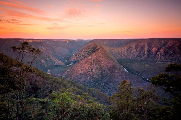 istock Views from Longpoint Lookout in Morton National Park 1283694827