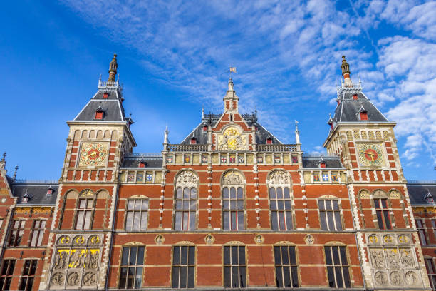 istock Amsterdam Central Station, The Netherlands 1283699818