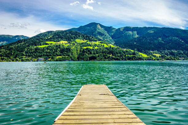famous village Zell am See in Austria - photo