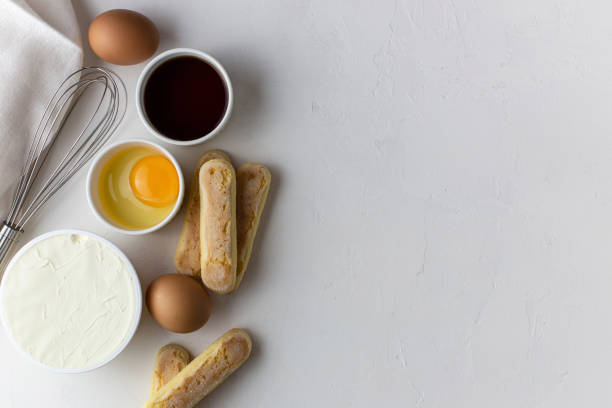 istock Ingredients for tiramisu, preparing tiramisu 1283704465