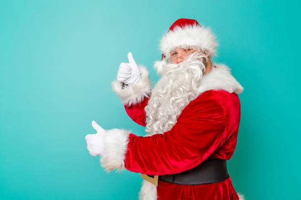 istock Santa showing OK sign 1283706052