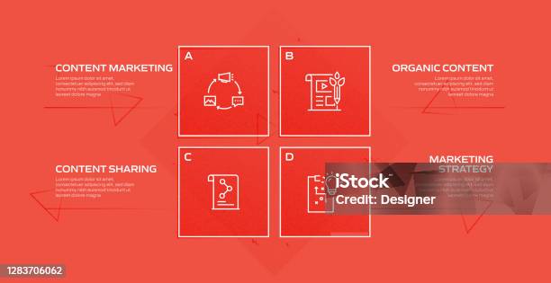 Content Marketing Related Process Infographic Template Process Timeline ...