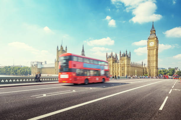 istock Westminster Bridge in London, UK 1283707953