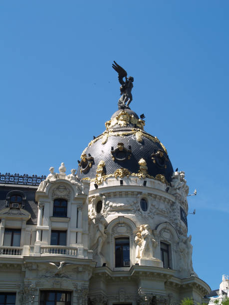 istock Metropoli building on the Gran Via de Madrid. Spain 1283710435