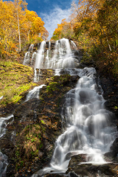 Amicalola Falls, Georgia, USA in autumn season.