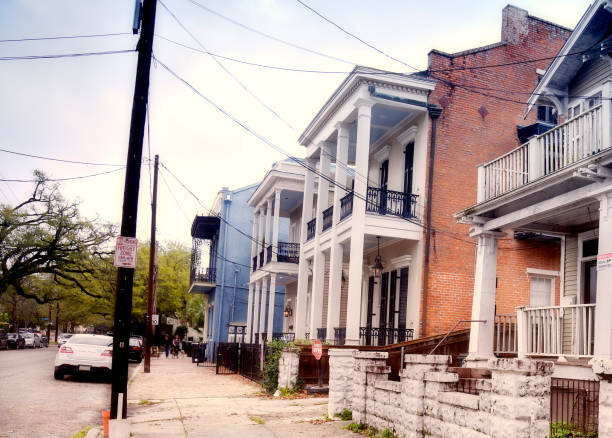 istock Homes, New Orleans. COVID-19: Stay Home concept. 1283712320