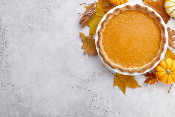 istock Traditional pumpkin pie for Thanksgiving 1283713126