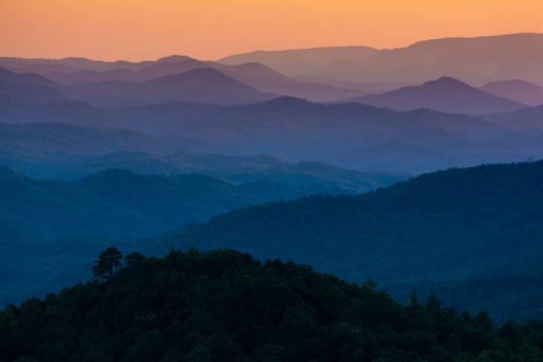istock Sunset from the Foothills Parkway 1283714125