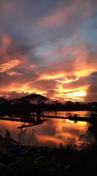 istock A beautiful evening near dhaka city 1283718217