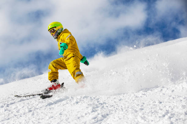 istock Winter holidays in ski resort 1283724359