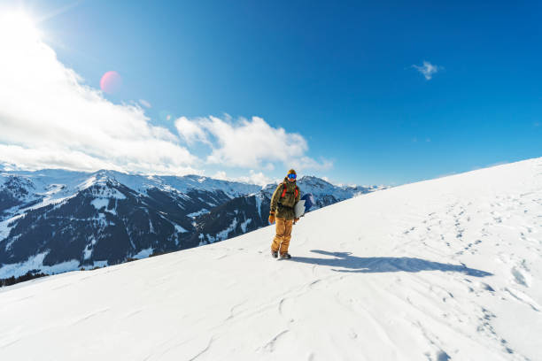 istock Winter holidays in ski resort 1283724493