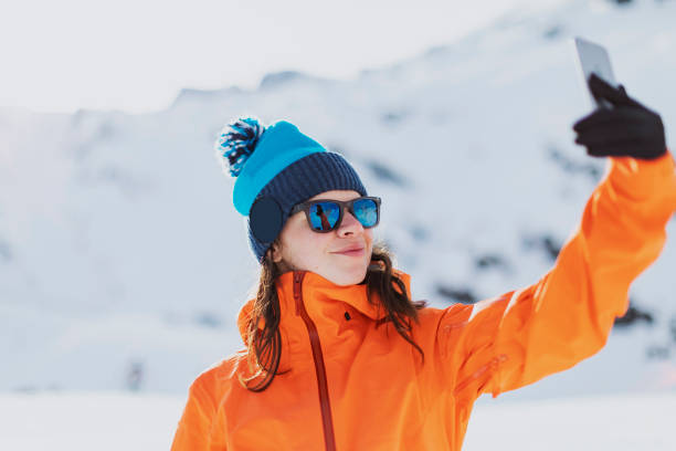 istock Winter holidays in ski resort 1283724515
