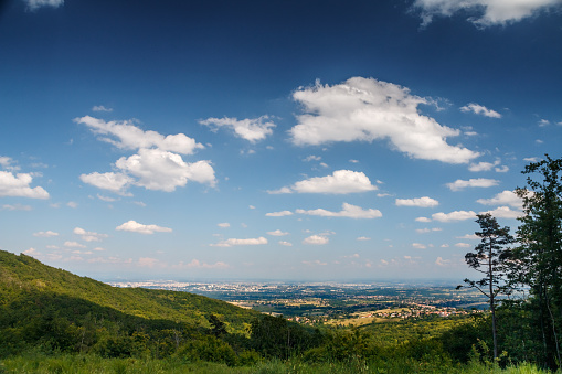 landscape near loerrach in southern germany