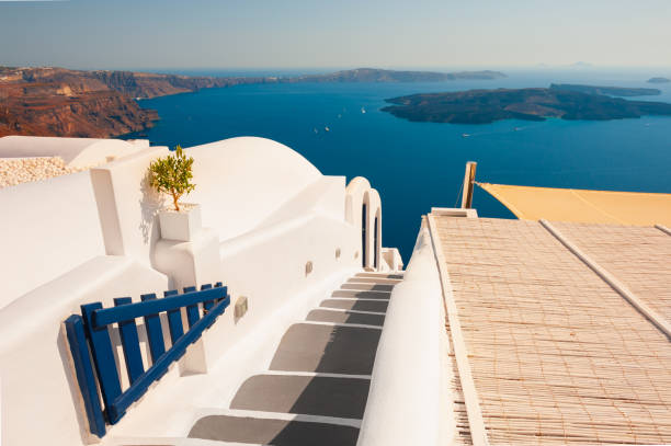 istock White architecture on Santorini island, Greece. 1283728399