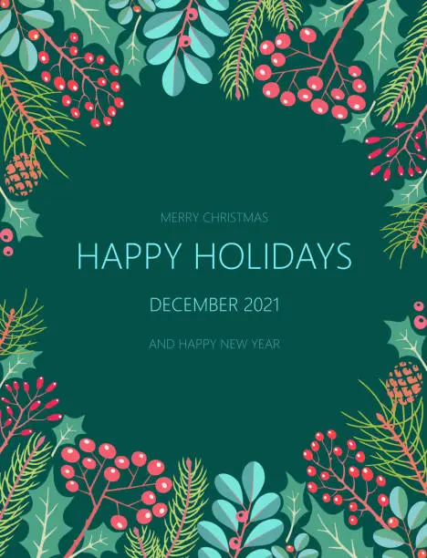 Vector illustration of Holiday background