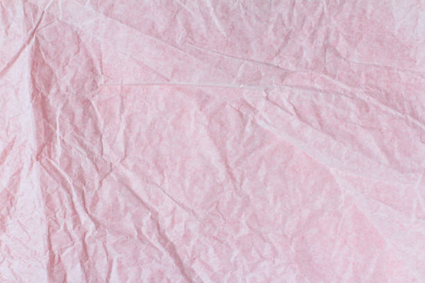 istock Template, crumpled wrapping paper surface as an abstract background, copy space, flat lay. 1283731932